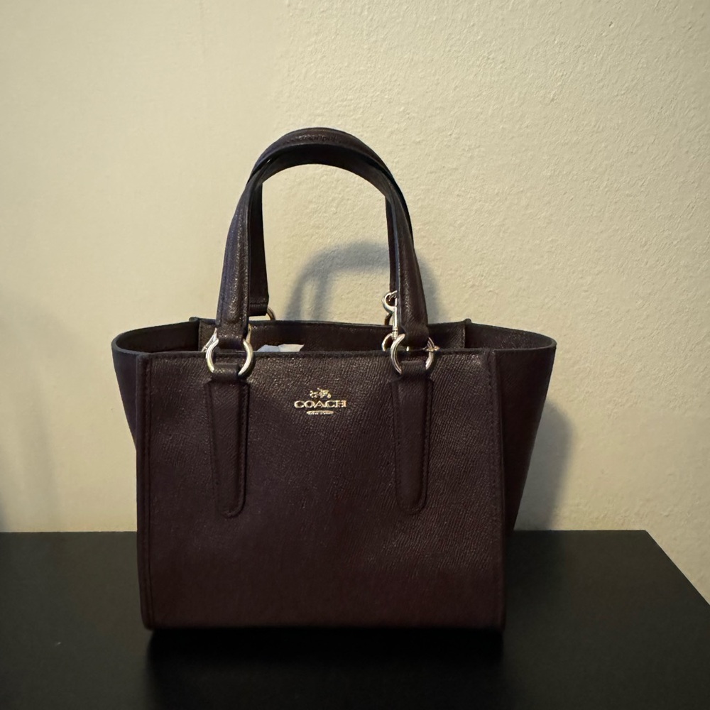 Oxblood Coach Bag